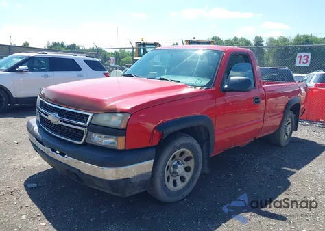 2006 Chevrolet Silverado 1500 Work Truck from USA, damaged, VIN 3GCEC14X86G271953